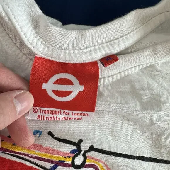 Mind The Gap Official T Shirt GWCC Sedex TFL Official Licensed Product XL white - Picture 3 of 7